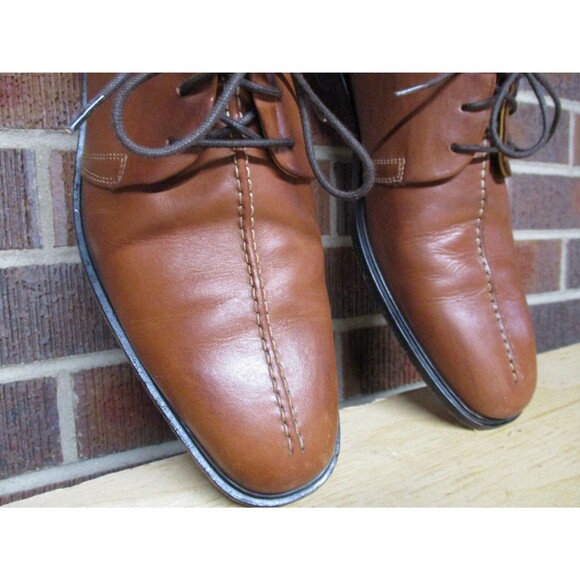 Cole Haan Mens Brown Leather Oxford Derby C06400 Dress Shoes Size 10.5 M main image 7